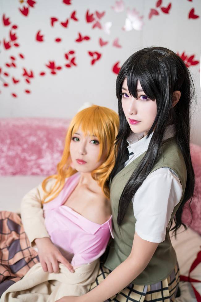 Cosplay福利/蓝原柚子 蓝原芽衣cosplay