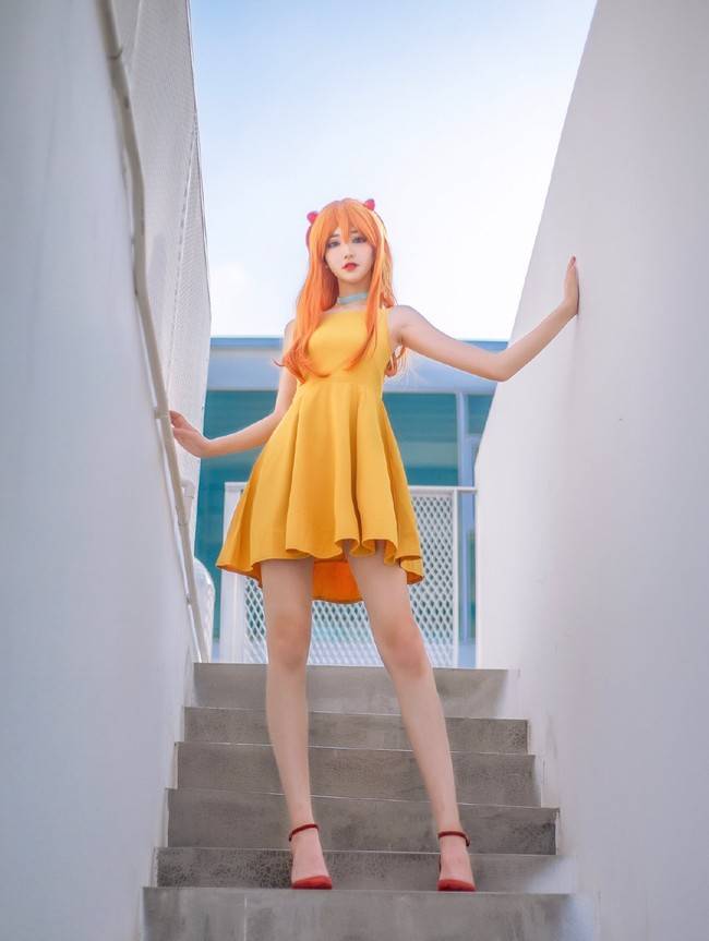 Cosplay福利/EVA 明日香cosplay Cn：小桃子~