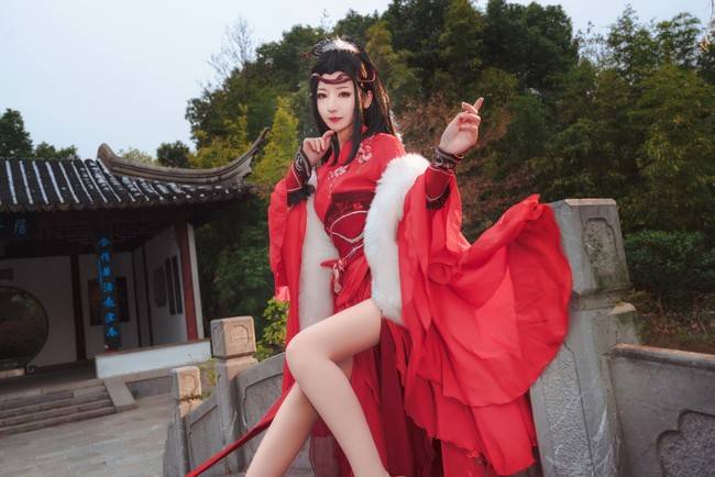 Cosplay福利/逆水寒ol 息红泪cosplay Cn:弥音音ww