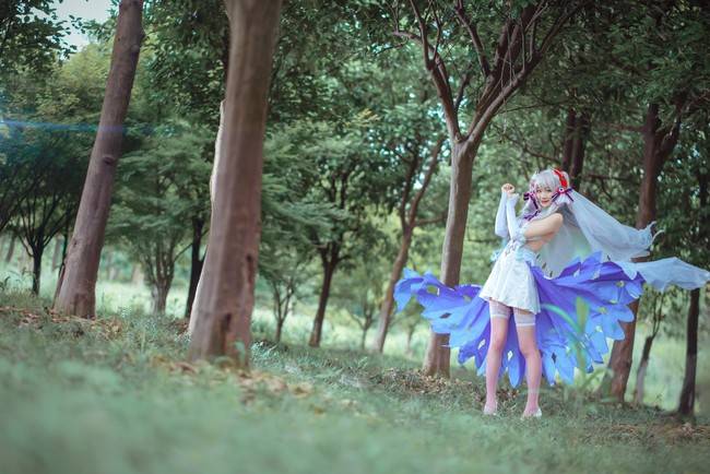 Cosplay福利/碧蓝航线 欧根亲王cosplay Cn：三笑