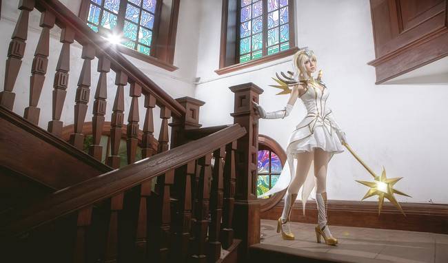 Cosplay福利/光辉女郎拉克丝cosplay Cn:桃昔