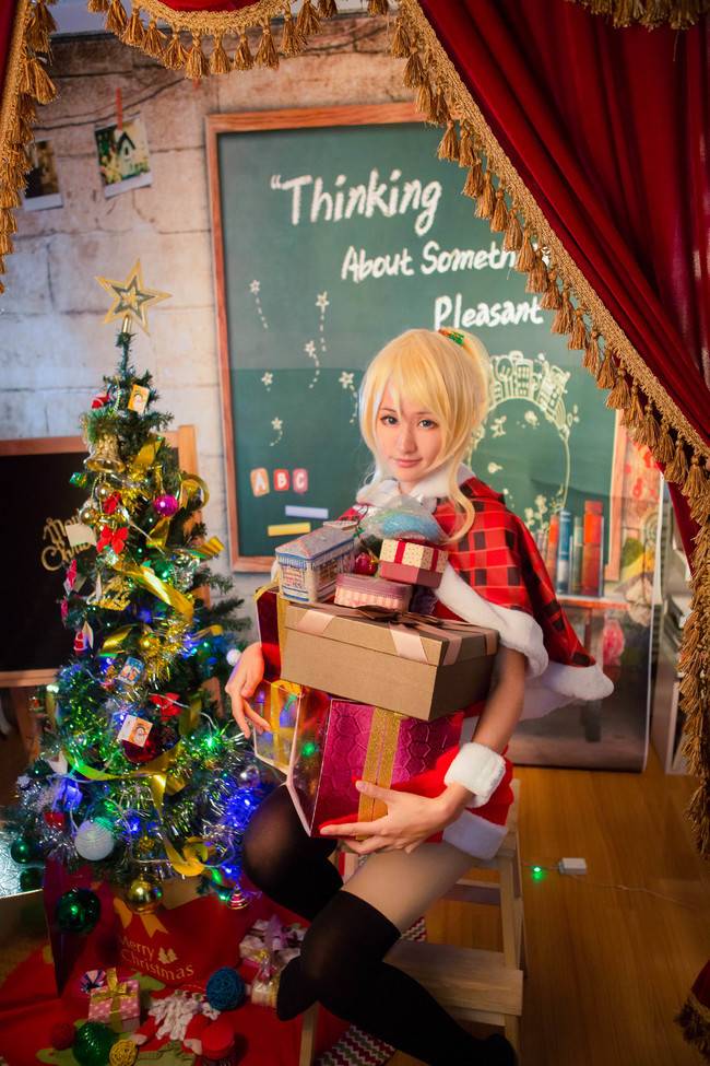 Cosplay福利/绚濑绘里 绝对领域cosplay Cn:susii
