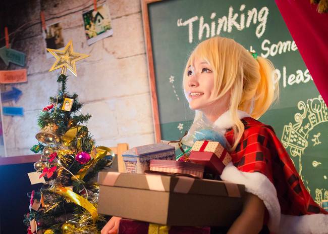 Cosplay福利/绚濑绘里 绝对领域cosplay Cn:susii