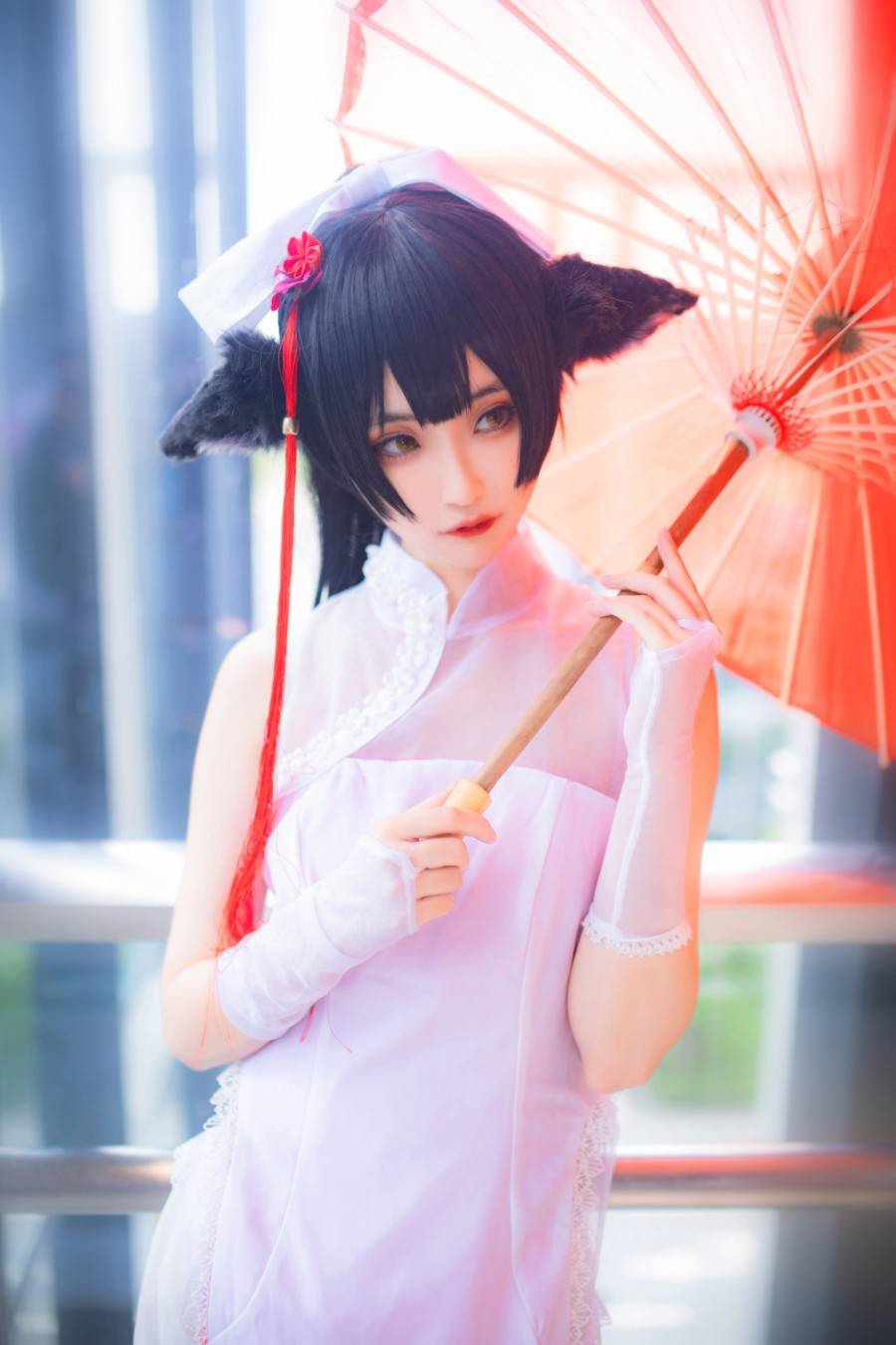 Cosplay福利/碧蓝航线 高雄旗袍cosplay Cn：未小寻