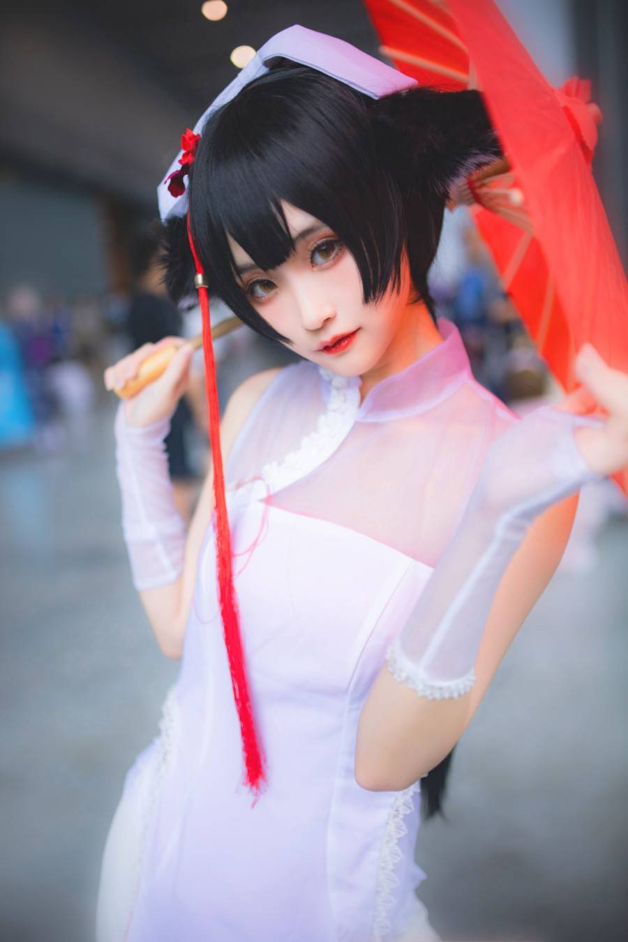 Cosplay福利/碧蓝航线 高雄旗袍cosplay Cn：未小寻
