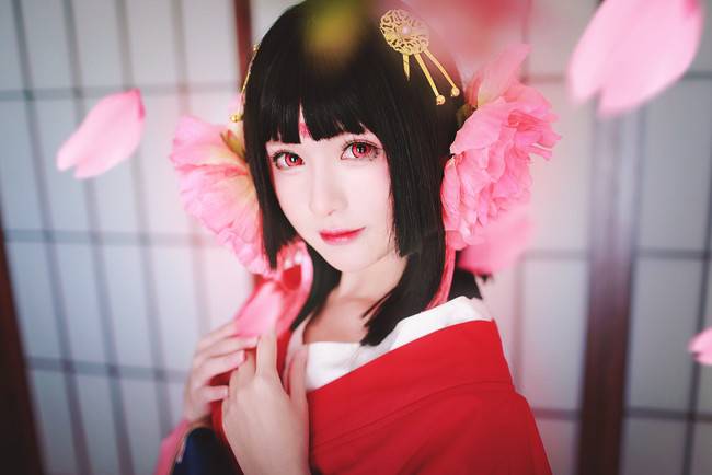 Cosplay福利/桃花妖cosplay Cn:瞬瞬surmiya