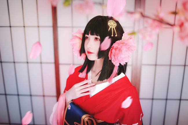 Cosplay福利/桃花妖cosplay Cn:瞬瞬surmiya