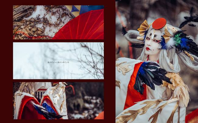 Cosplay福利/阴阳师 姑获鸟cosplay Cn:coser小龙女