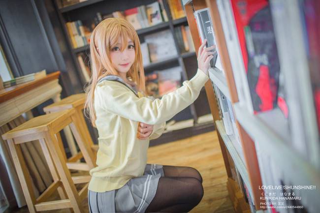 Cosplay福利/国木田花丸cosplay Cn:-黑川-