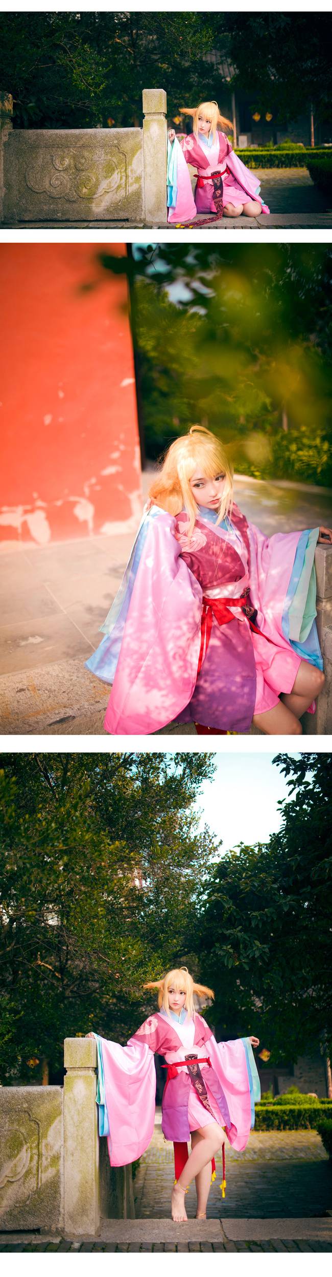 Cosplay福利/涂山红红cosplay Cn:Hs怪老头