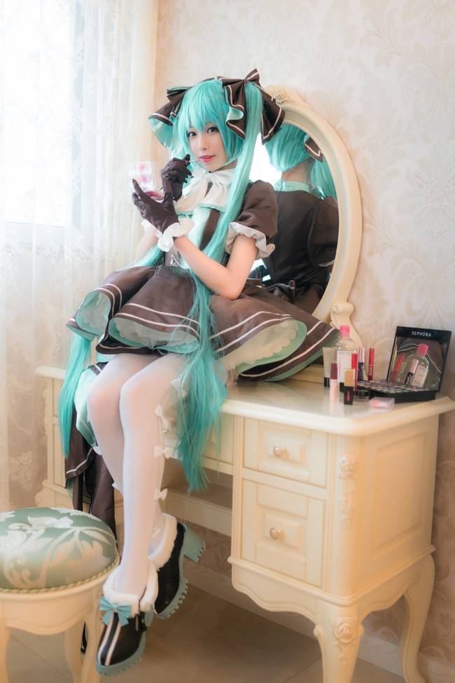 Cosplay福利/初音未来cosplay美腿 Cn:天气妞