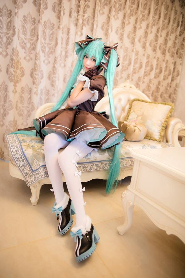 Cosplay福利/初音未来cosplay美腿 Cn:天气妞