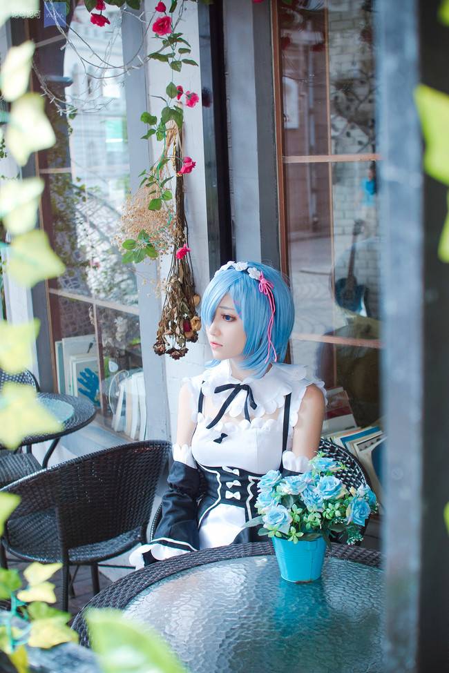 Cosplay福利/女仆蕾姆cosplay Cn:南桃