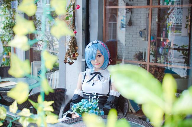 Cosplay福利/女仆蕾姆cosplay Cn:南桃