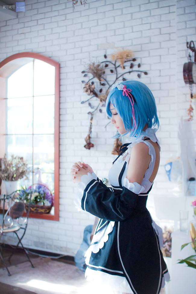 Cosplay福利/女仆蕾姆cosplay Cn:南桃