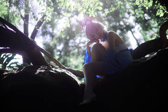 Cosplay福利/VOCALOID 洛天依cosplay Cn:南桃