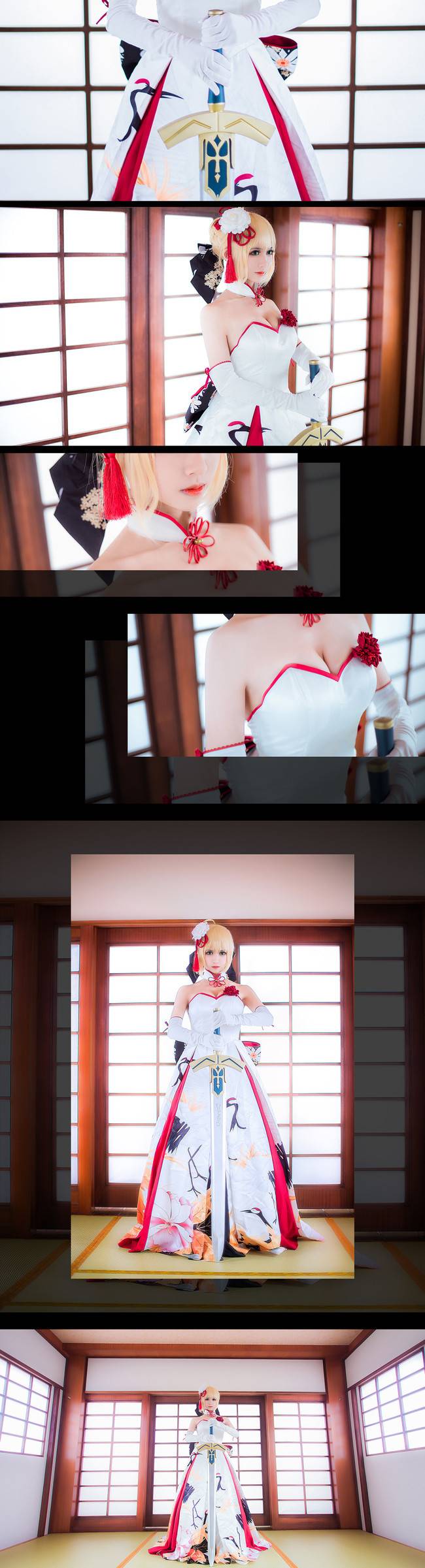 Cosplay福利/阿尔托利亚·潘德拉贡 Cn:鳗鱼霏儿