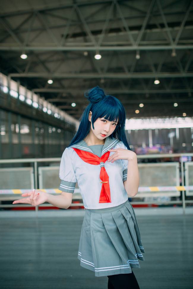 Cosplay福利/lovelive 角色:津岛善子 Cn:雫Killeen