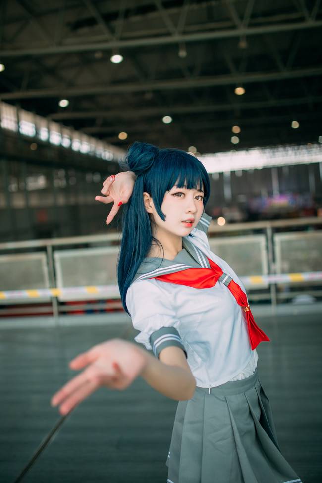 Cosplay福利/lovelive 角色:津岛善子 Cn:雫Killeen