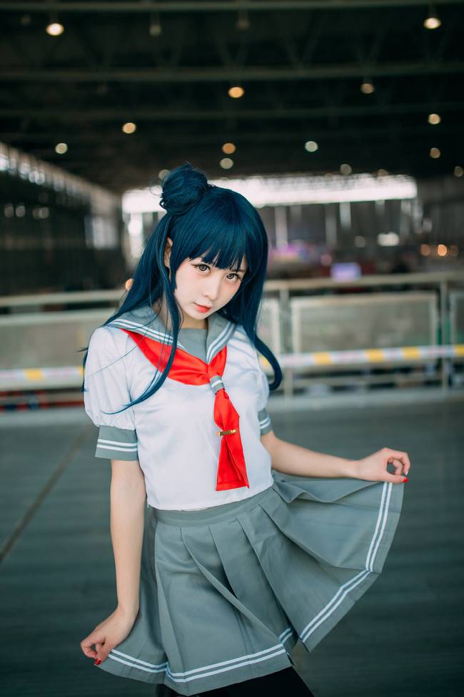 Cosplay福利/lovelive 角色:津岛善子 Cn:雫Killeen