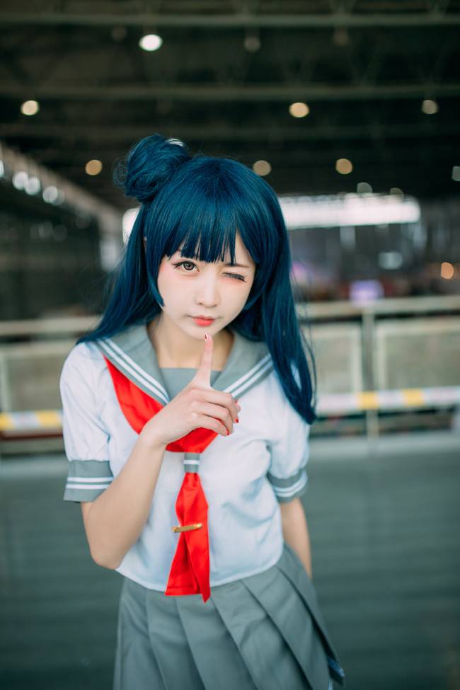 Cosplay福利/lovelive 角色:津岛善子 Cn:雫Killeen