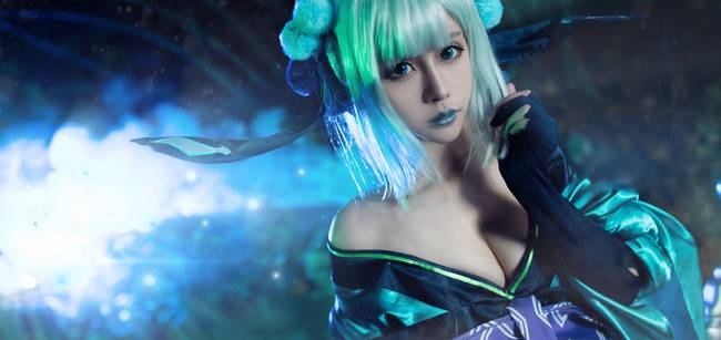 Cosplay福利/阴阳师 青行灯cosplay Cn:桃昔