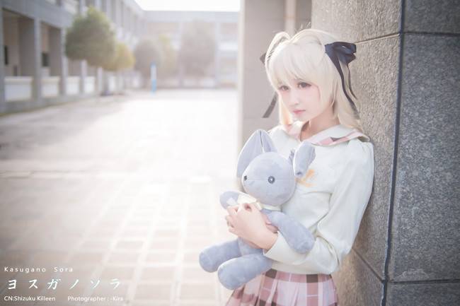 Cosplay福利/春日野穹 校服黑丝 Cn:雫Killeen