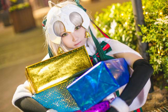 Cosplay福利/黑贞德 绝对领域 Cn:瓜希