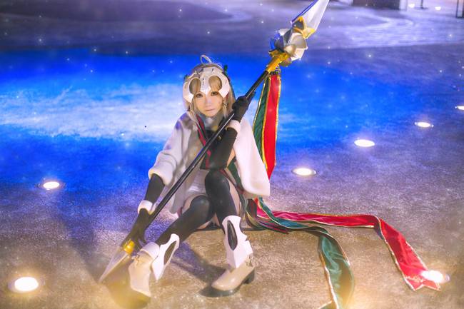 Cosplay福利/黑贞德 绝对领域 Cn:瓜希
