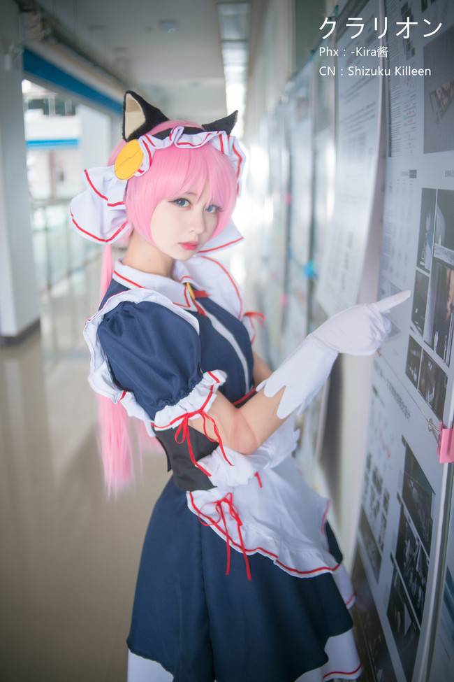 Cosplay福利/红壳的潘多拉 角色:克拉里昂 Cn:雫Killeen