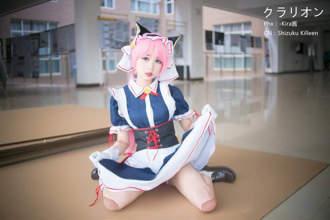 Cosplay福利/红壳的潘多拉 角色:克拉里昂 Cn:雫Killeen