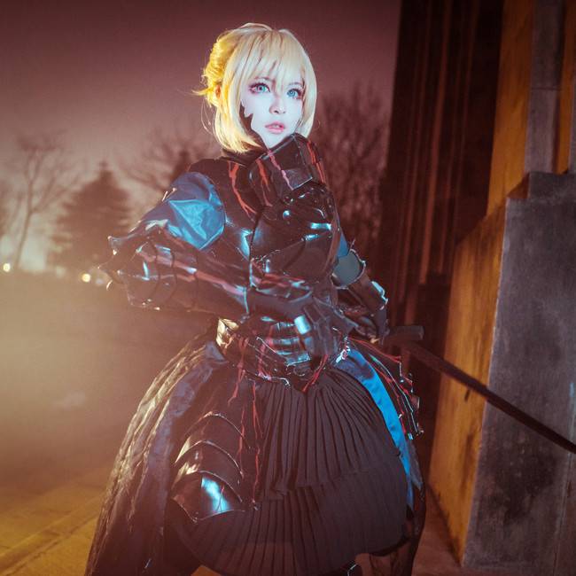 Cosplay福利/间桐樱/saber cosplay