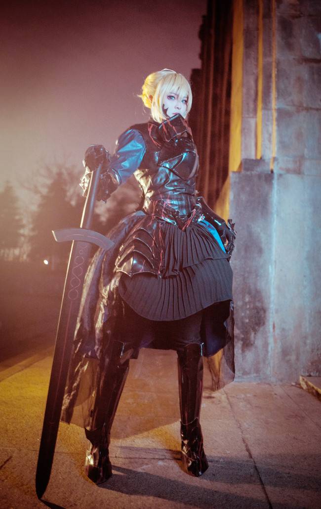 Cosplay福利/间桐樱/saber cosplay