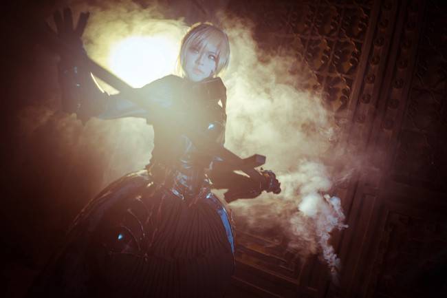 Cosplay福利/间桐樱/saber cosplay