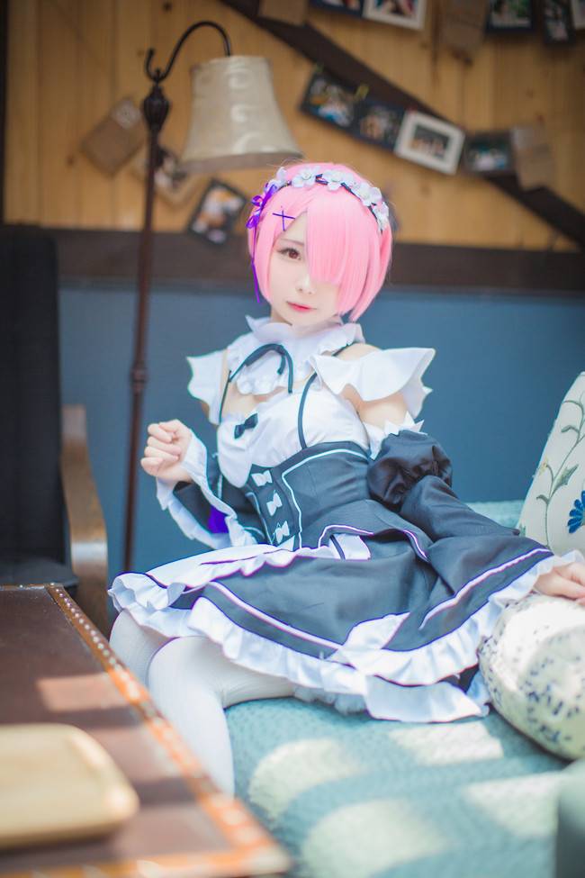 Cosplay福利/蕾姆拉姆 女仆写真