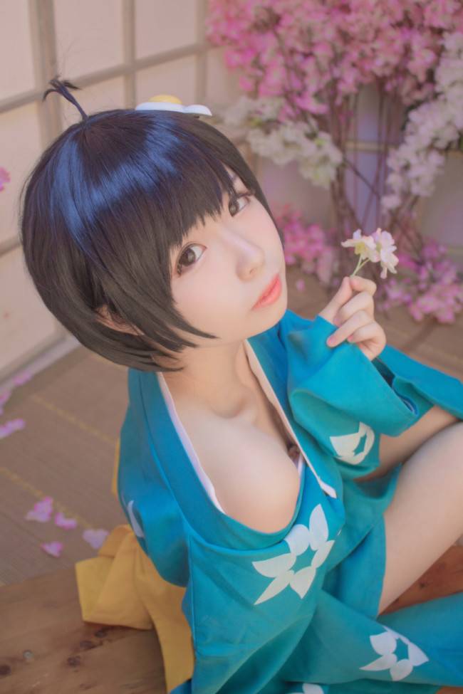 Cosplay福利/物语系列 角色:阿良良木月火 Cn:十万珍吱伏特