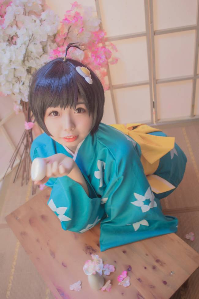 Cosplay福利/物语系列 角色:阿良良木月火 Cn:十万珍吱伏特