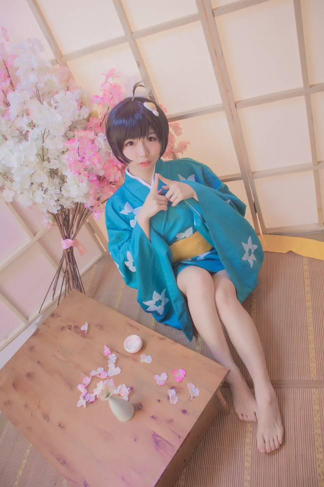 Cosplay福利/物语系列 角色:阿良良木月火 Cn:十万珍吱伏特