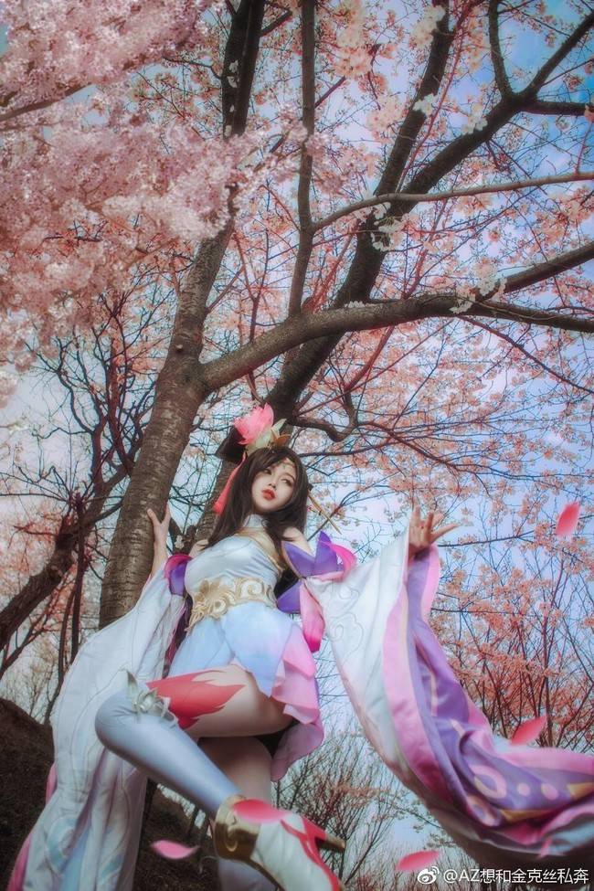 Cosplay福利/王者荣耀 角色:貂蝉 Cn:吃土少女az