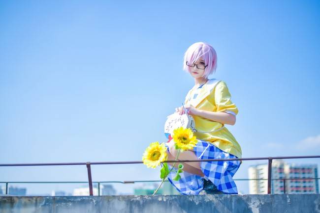 Cosplay福利/Fate/Grand Order 角色：玛修 Cn：淼唯Jaune