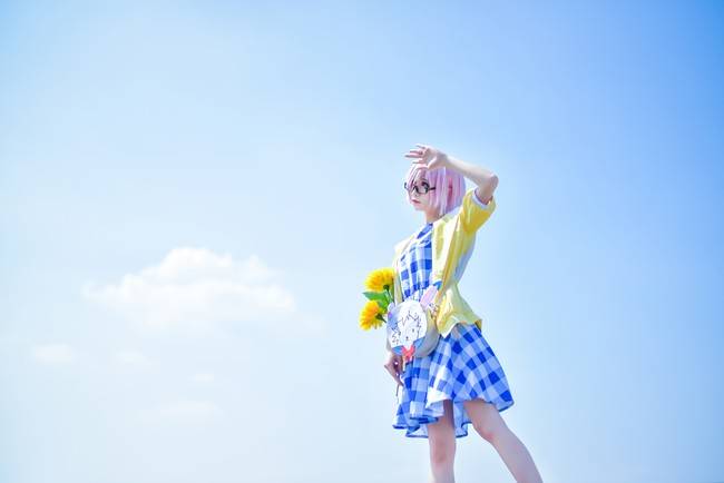 Cosplay福利/Fate/Grand Order 角色：玛修 Cn：淼唯Jaune