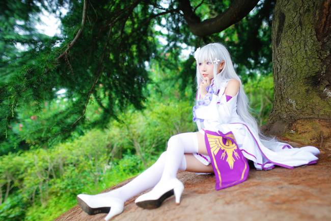 Cosplay福利/艾米莉娅 Cn:Misa贞喵