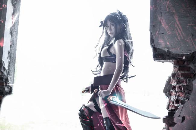 Cosplay福利/远坂凛 Cn:Misa贞喵