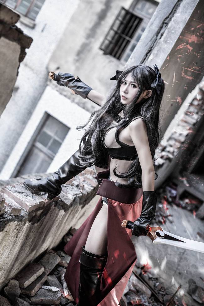 Cosplay福利/远坂凛 Cn:Misa贞喵