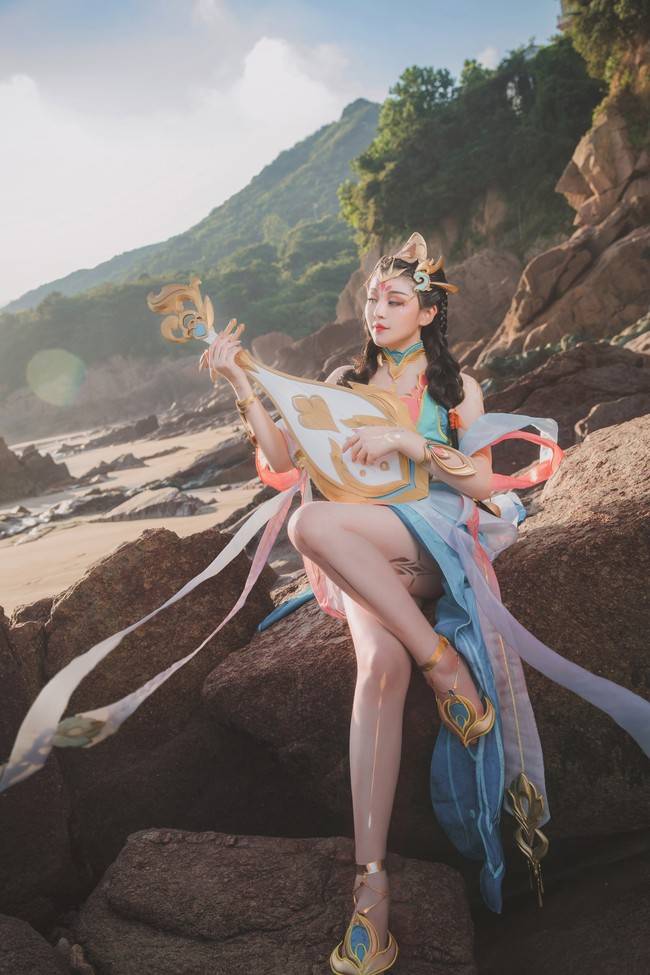 Cosplay福利/王者荣耀 角色：杨玉环 Cn：不爱吃鱼的猫猫x夭灼