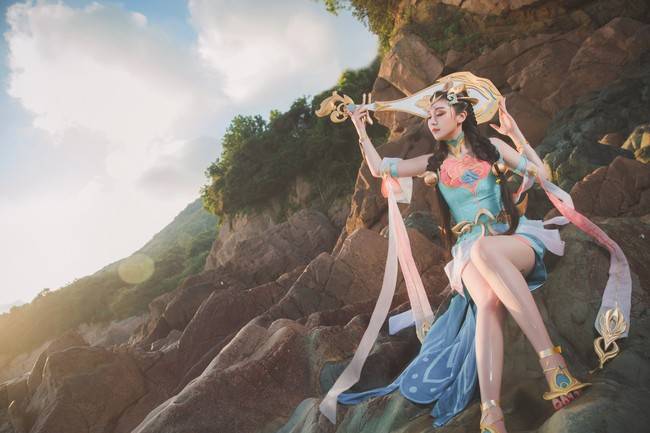 Cosplay福利/王者荣耀 角色：杨玉环 Cn：不爱吃鱼的猫猫x夭灼