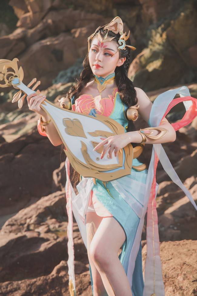 Cosplay福利/王者荣耀 角色：杨玉环 Cn：不爱吃鱼的猫猫x夭灼