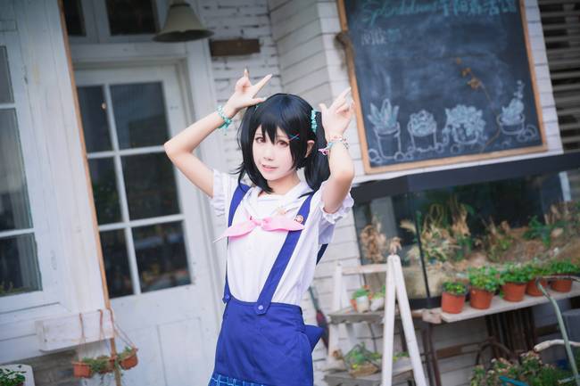 Cosplay福利/lovelive 角色:矢泽妮可 Cn:Misa贞喵