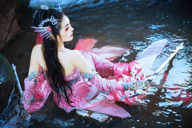 Cosplay福利/剑网3 锦鲤秀 Cn:不爱吃鱼的猫猫x夭灼