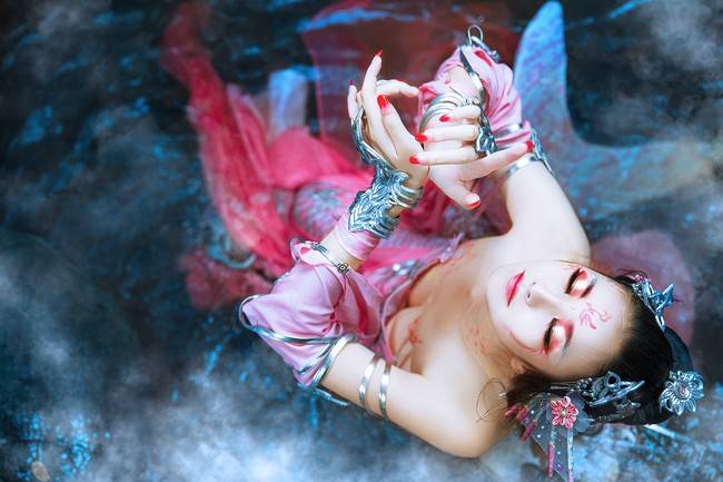 Cosplay福利/剑网3 锦鲤秀 Cn:不爱吃鱼的猫猫x夭灼